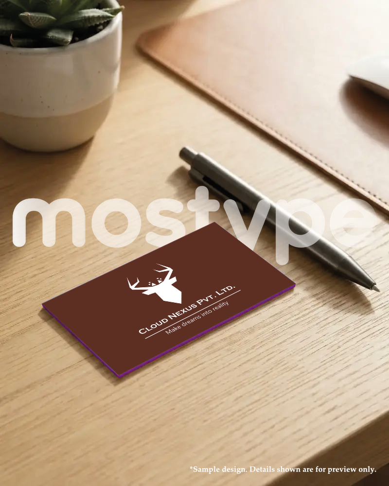 Urban Grid Visiting Card - Image 2