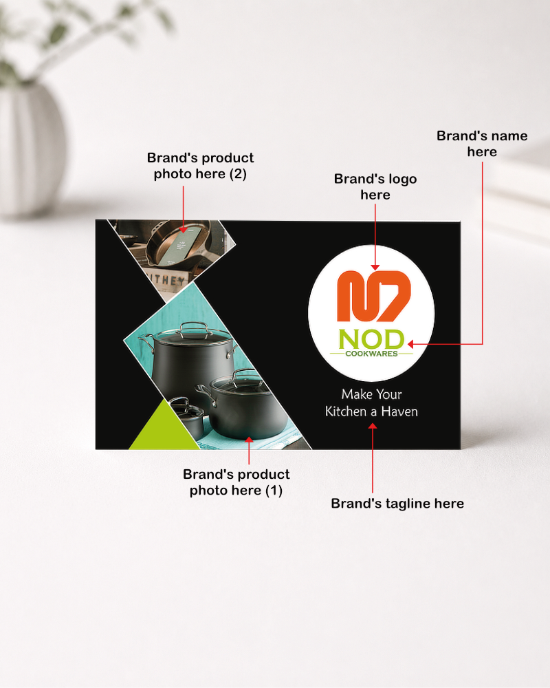 Axis Modern Visiting Card - Image 3