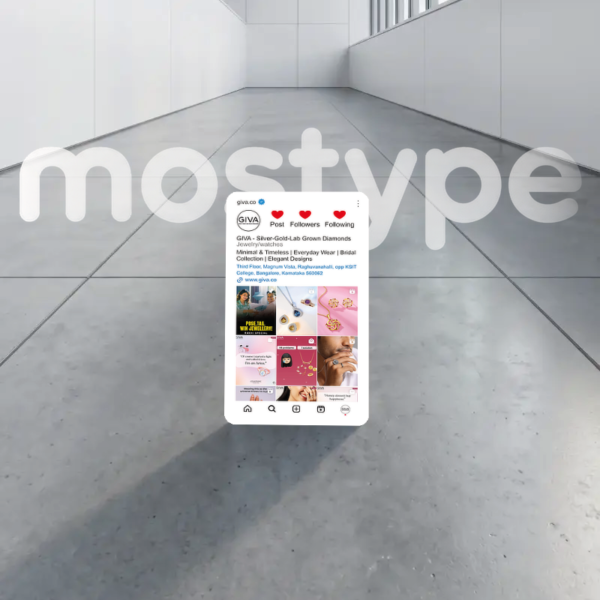 Neo Social Insta Visiting Card