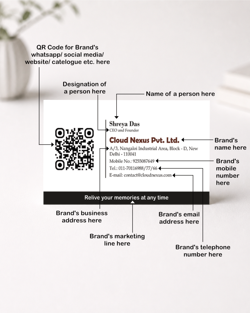 Urban Grid Visiting Card - Image 3