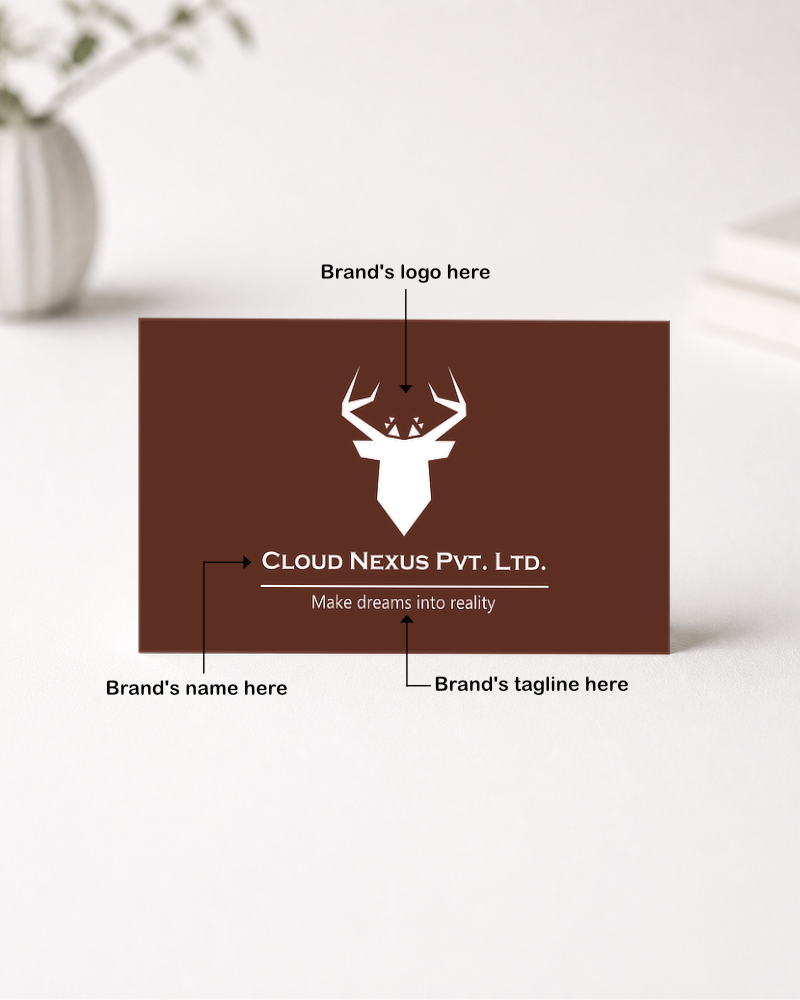 Urban Grid Visiting Card - Image 4
